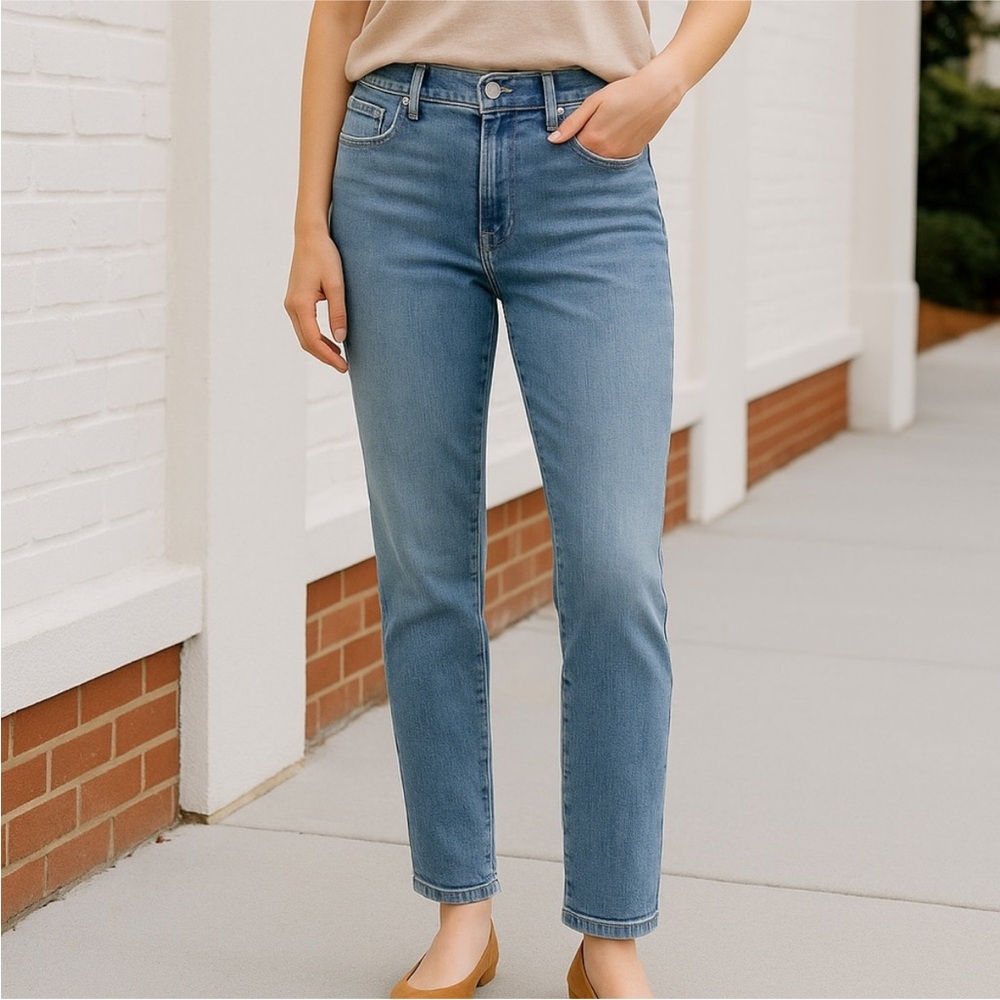 LOFT Modern Straight Jeans